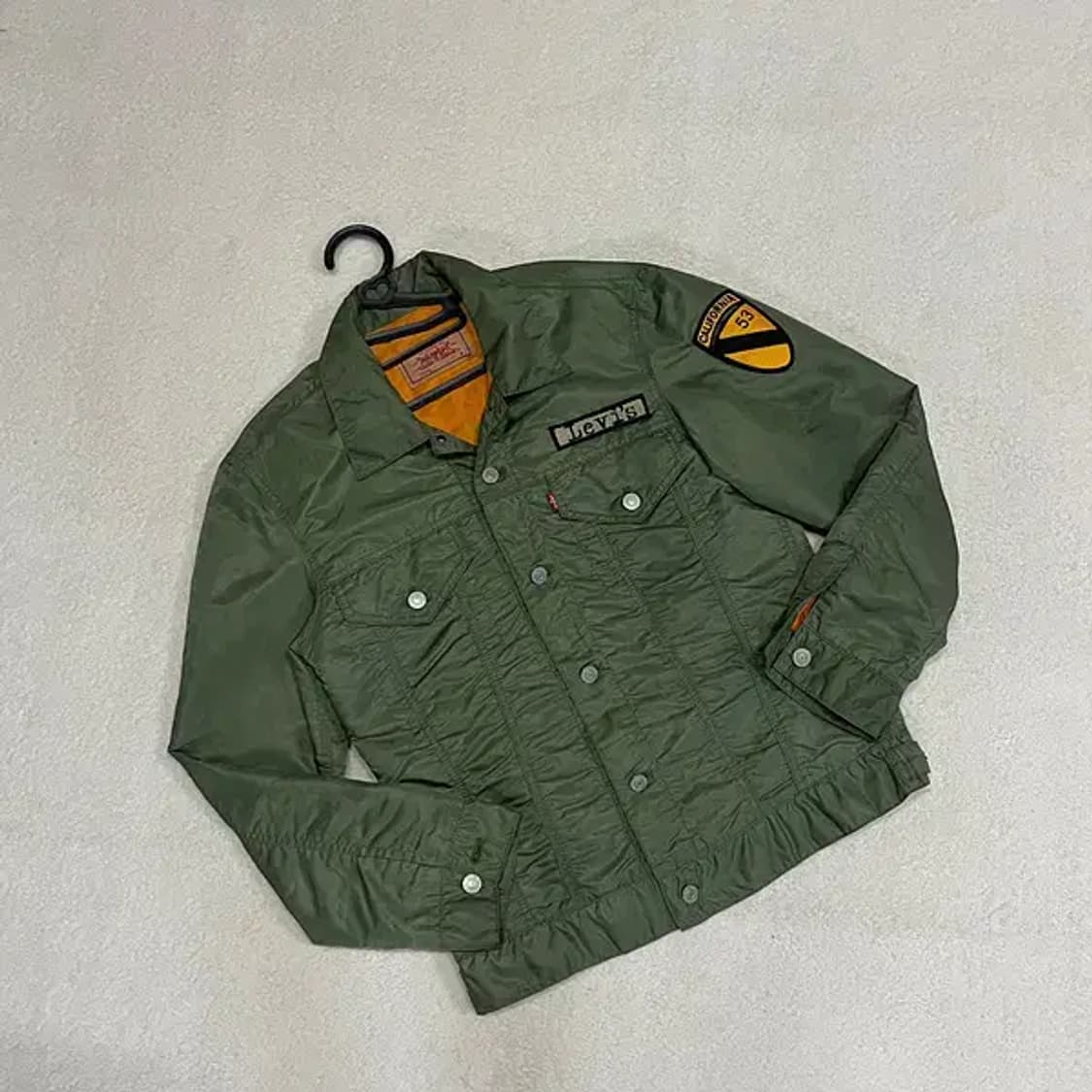 M 리바이스 MA-1 카키 필드자켓 항공점퍼 B.2132 상품이미지1