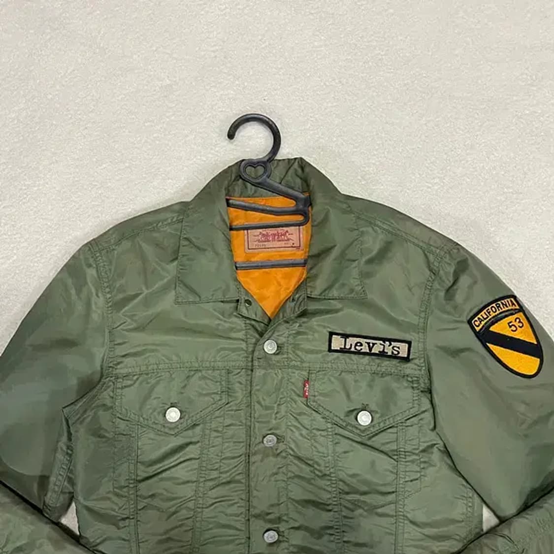 M 리바이스 MA-1 카키 필드자켓 항공점퍼 B.2132 상품이미지2