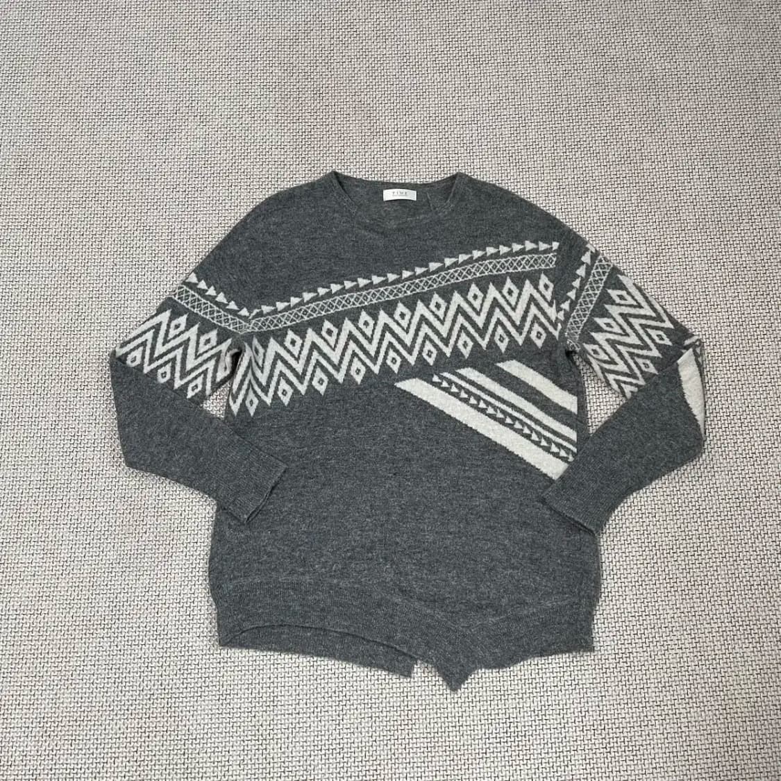 S 타임 여성 라운드 니트 N.8496 상품이미지1