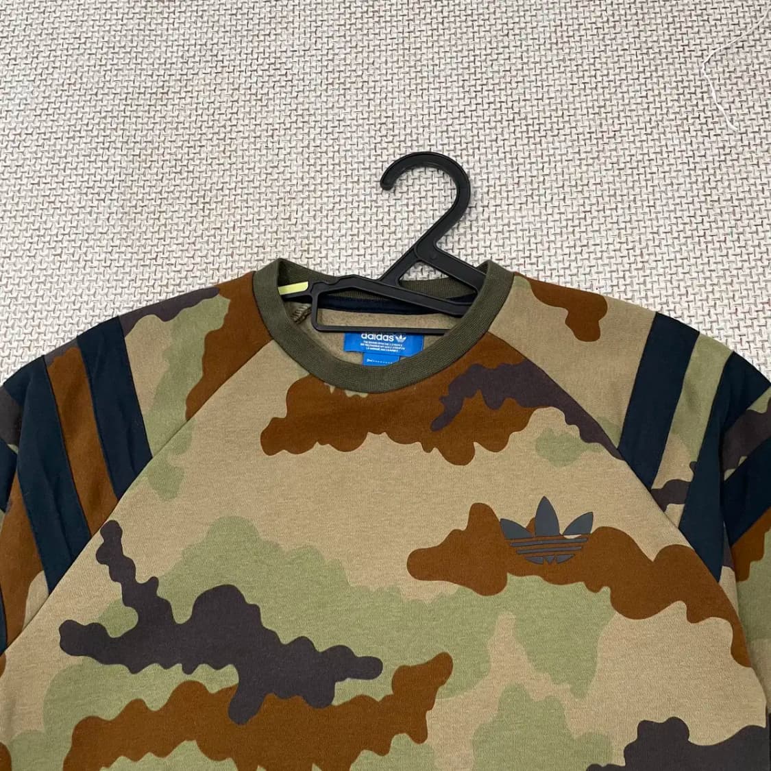 XS 아디다스 카모 기모 라운드 맨투맨 N.8514 상품이미지3
