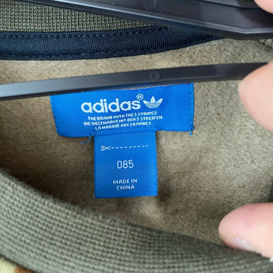 XS 아디다스 카모 기모 라운드 맨투맨 N.8514 상품이미지6