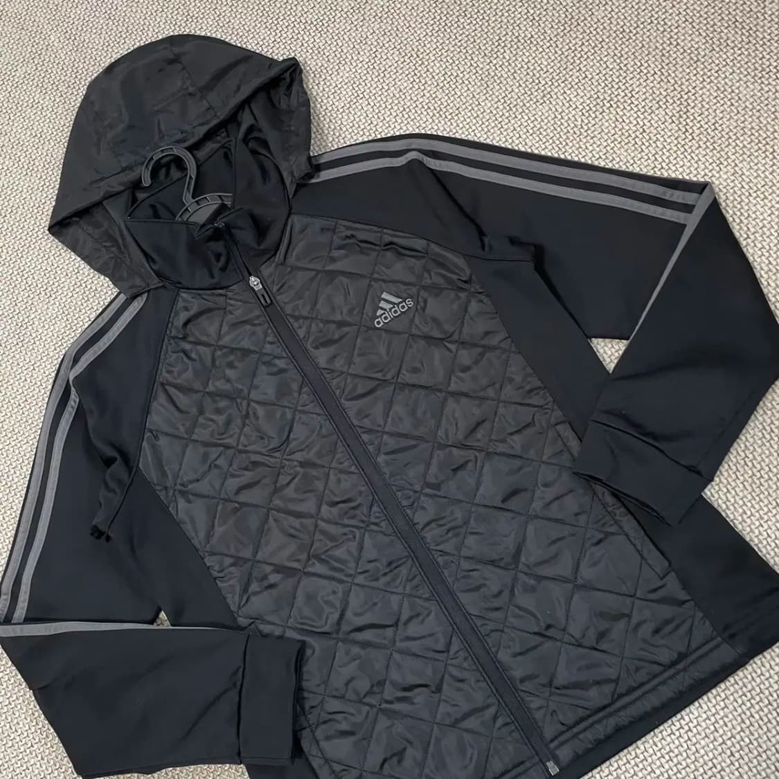 M 아디다스 하이브리드 집업 자켓 기모 N.8517 상품이미지2