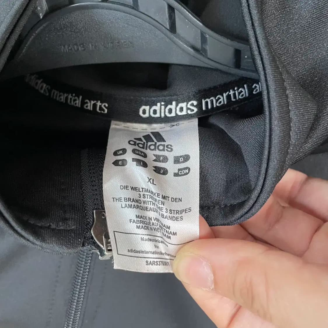 XL 아디다스 마샬 아츠 트랙탑 져지 자켓 N.8526 상품이미지7