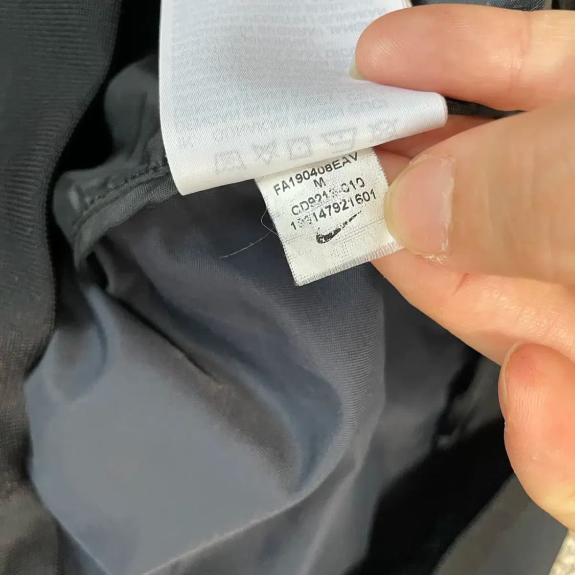 M 나이키 블루종 바람막이 자켓 N.8532 상품이미지6