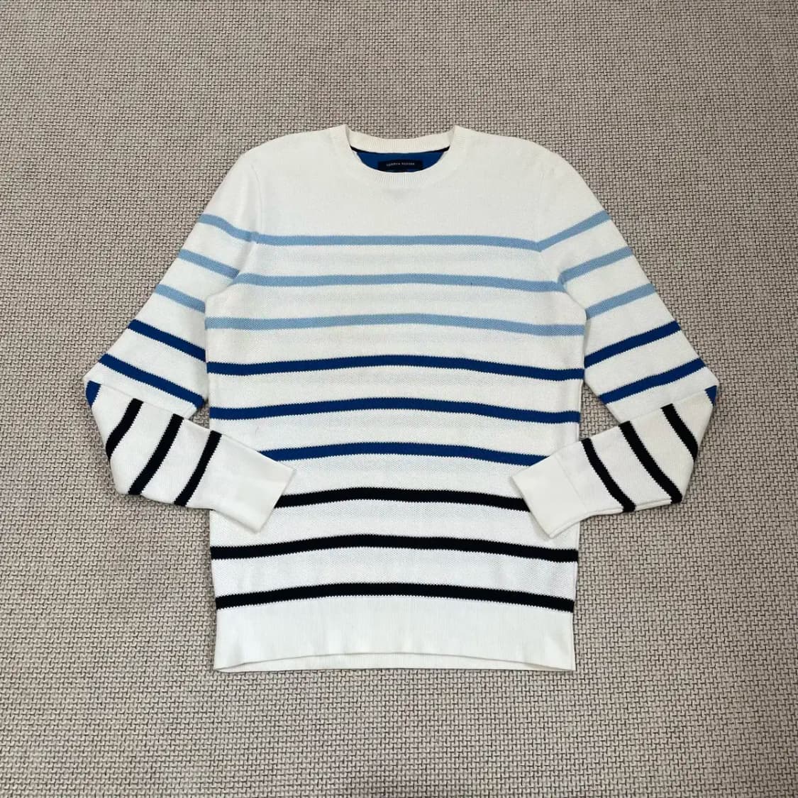 M 타미힐피거 라운드 스트라이프 니트 N.8576 상품이미지1