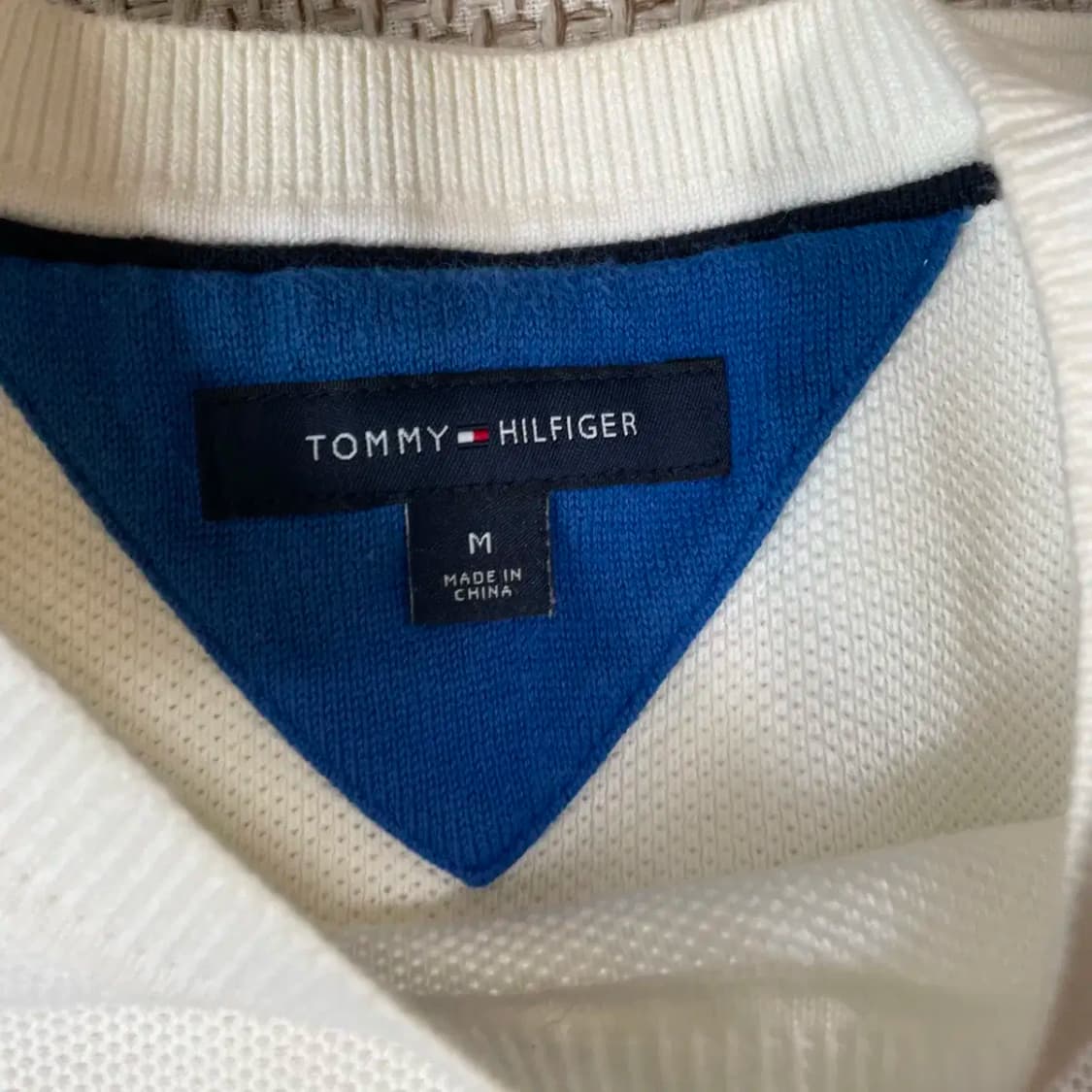 M 타미힐피거 라운드 스트라이프 니트 N.8576 상품이미지7