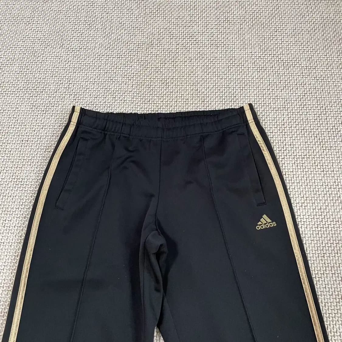 XS 아디다스 여성 금 와이드 바지 하의 N.8591 상품이미지2