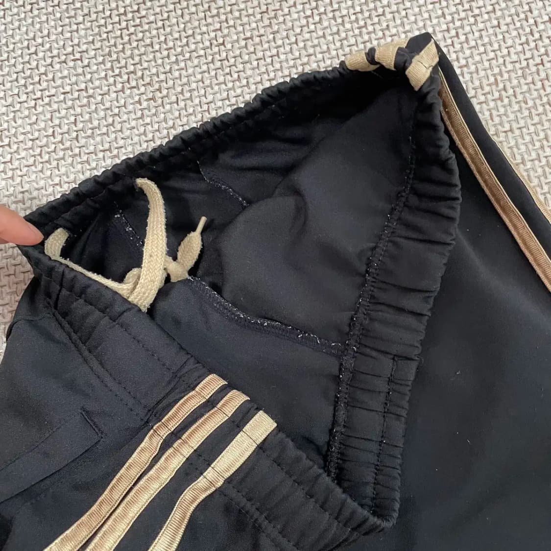 XS 아디다스 여성 금 와이드 바지 하의 N.8591 상품이미지4