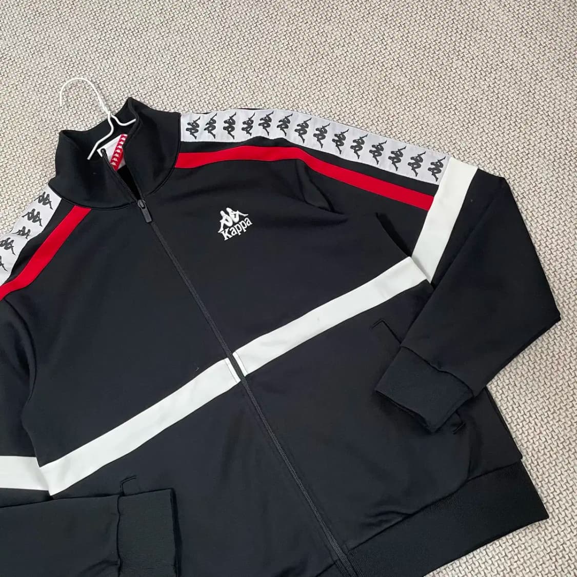 M 카파 사이드로고 트레이닝복 집업 상의 N.8582 상품이미지2