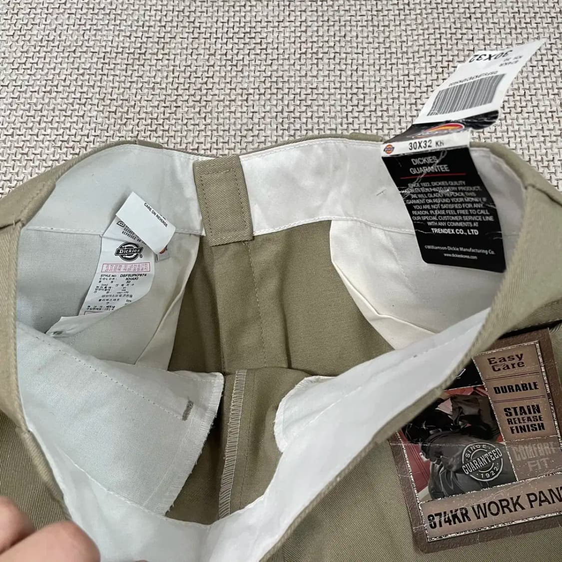 30 새상품 디키즈 874 워크 팬츠 면바지 N.8595 상품이미지6