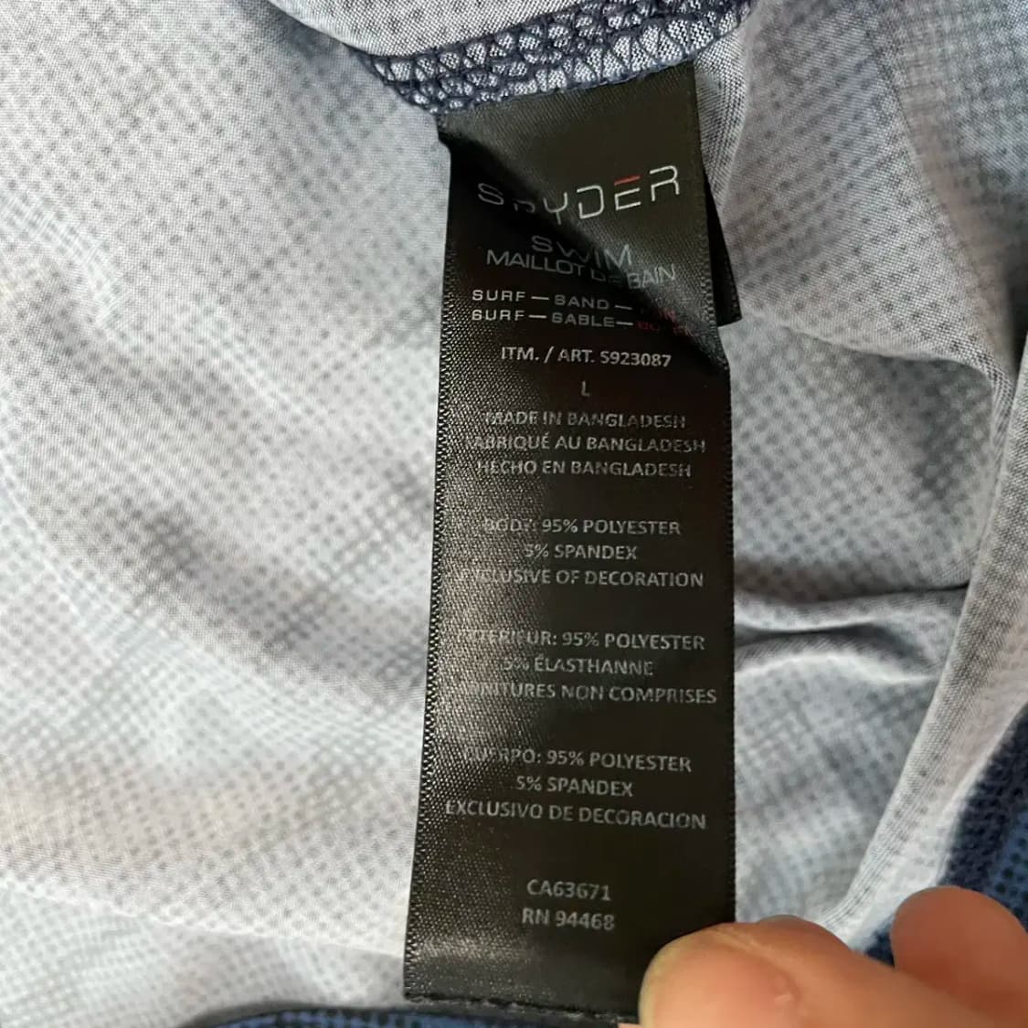 L 스파이더 기능성 긴팔티셔츠 N.8636 상품이미지5