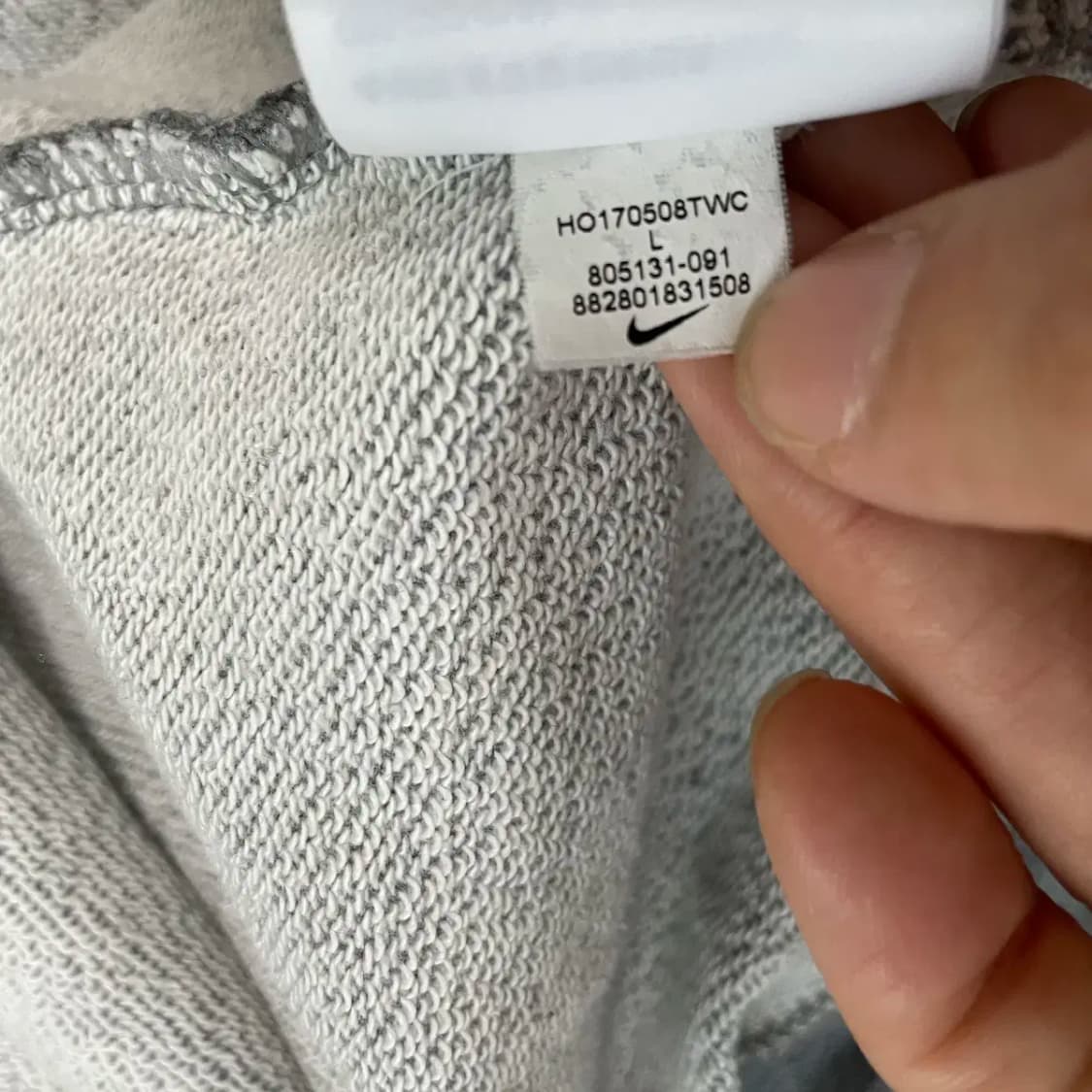 L 나이키 후드집업 자켓 N.8642 상품이미지6