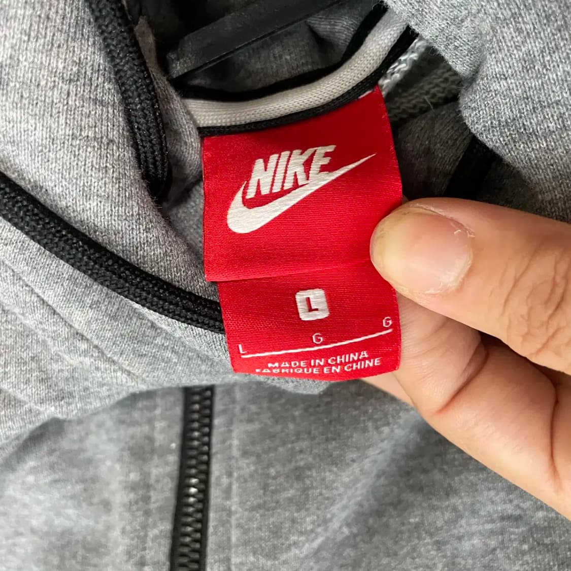L 나이키 후드집업 자켓 N.8642 상품이미지7