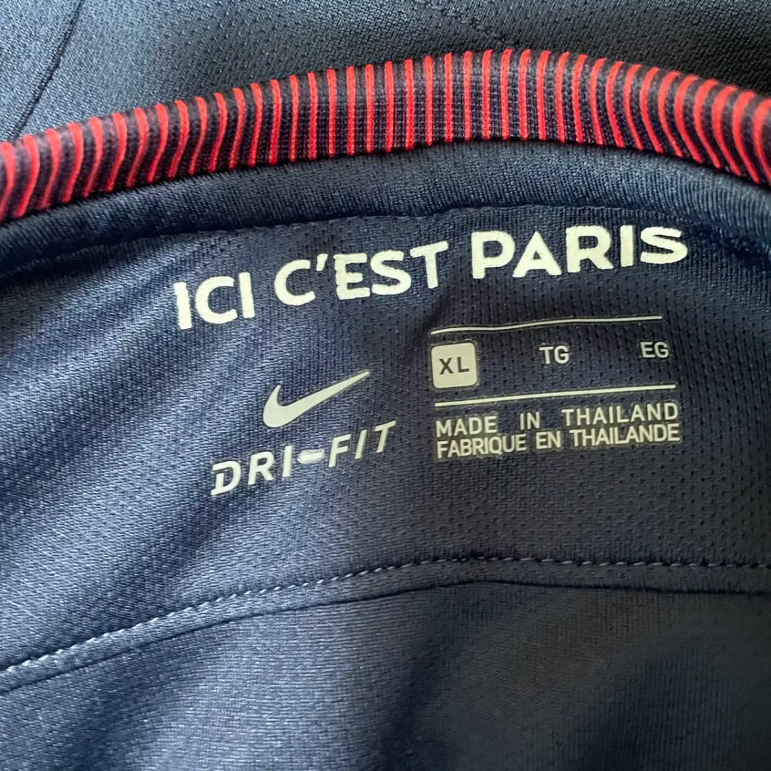 XL 나이키 우먼 파리생제르망 유니폼 반팔 N.8689 상품이미지6