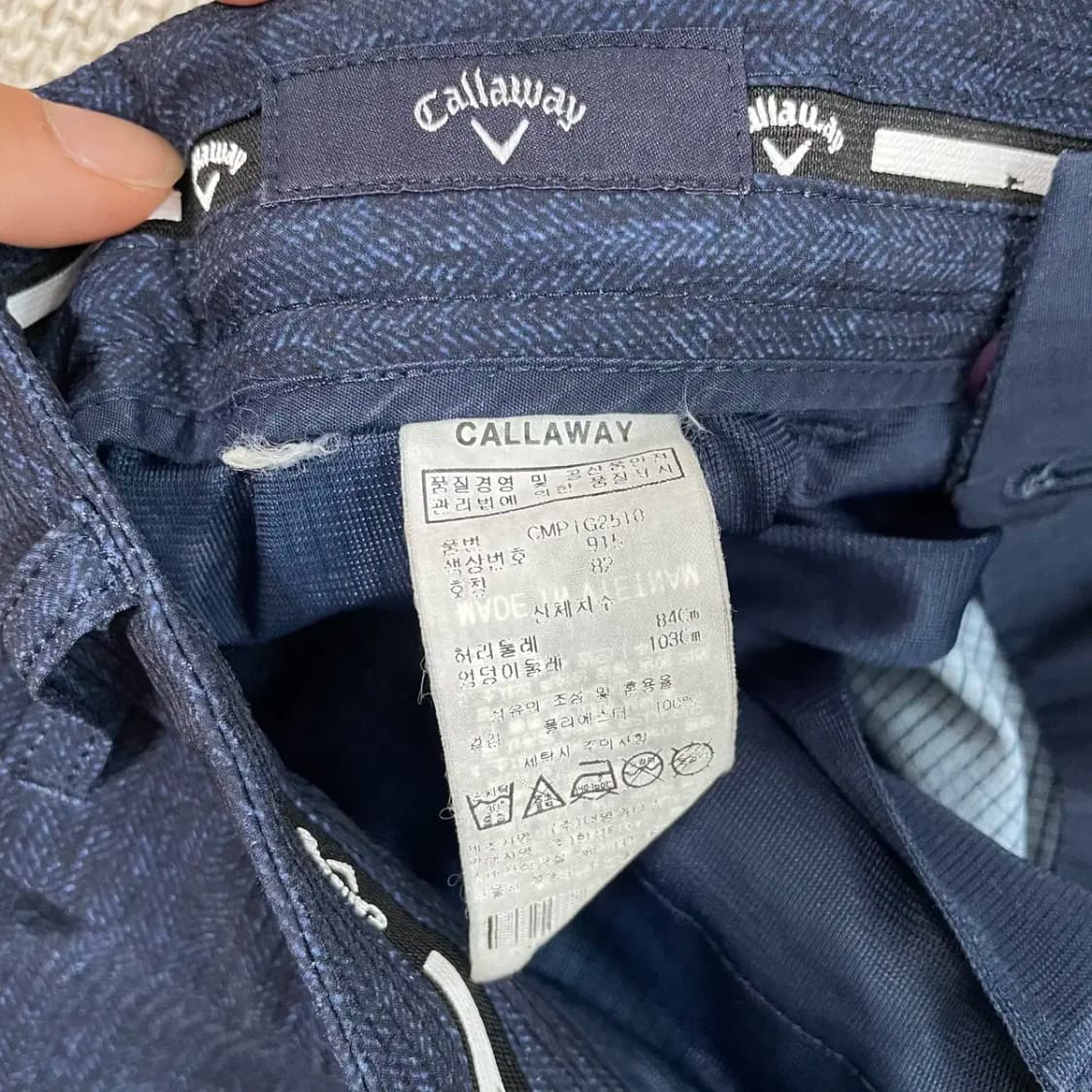32 캘러웨이 골프 바지 여름 N.8654 상품이미지6
