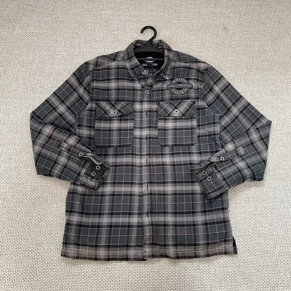 S 할리데이비슨 체크 셔츠 남방 N.8667 상품이미지1