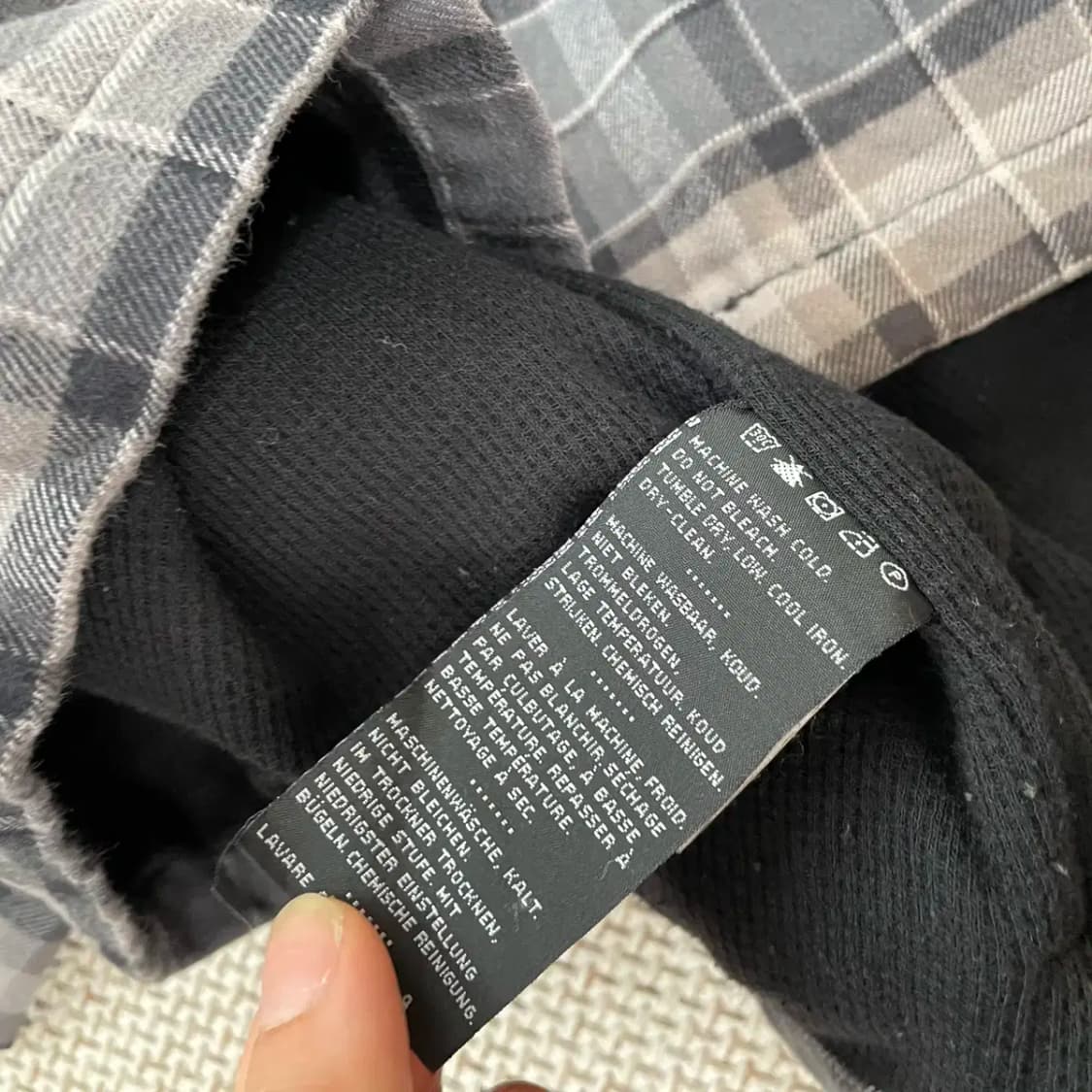 S 할리데이비슨 체크 셔츠 남방 N.8667 상품이미지6