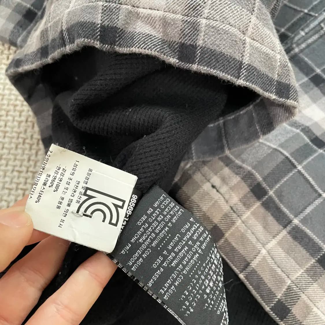 S 할리데이비슨 체크 셔츠 남방 N.8667 상품이미지7