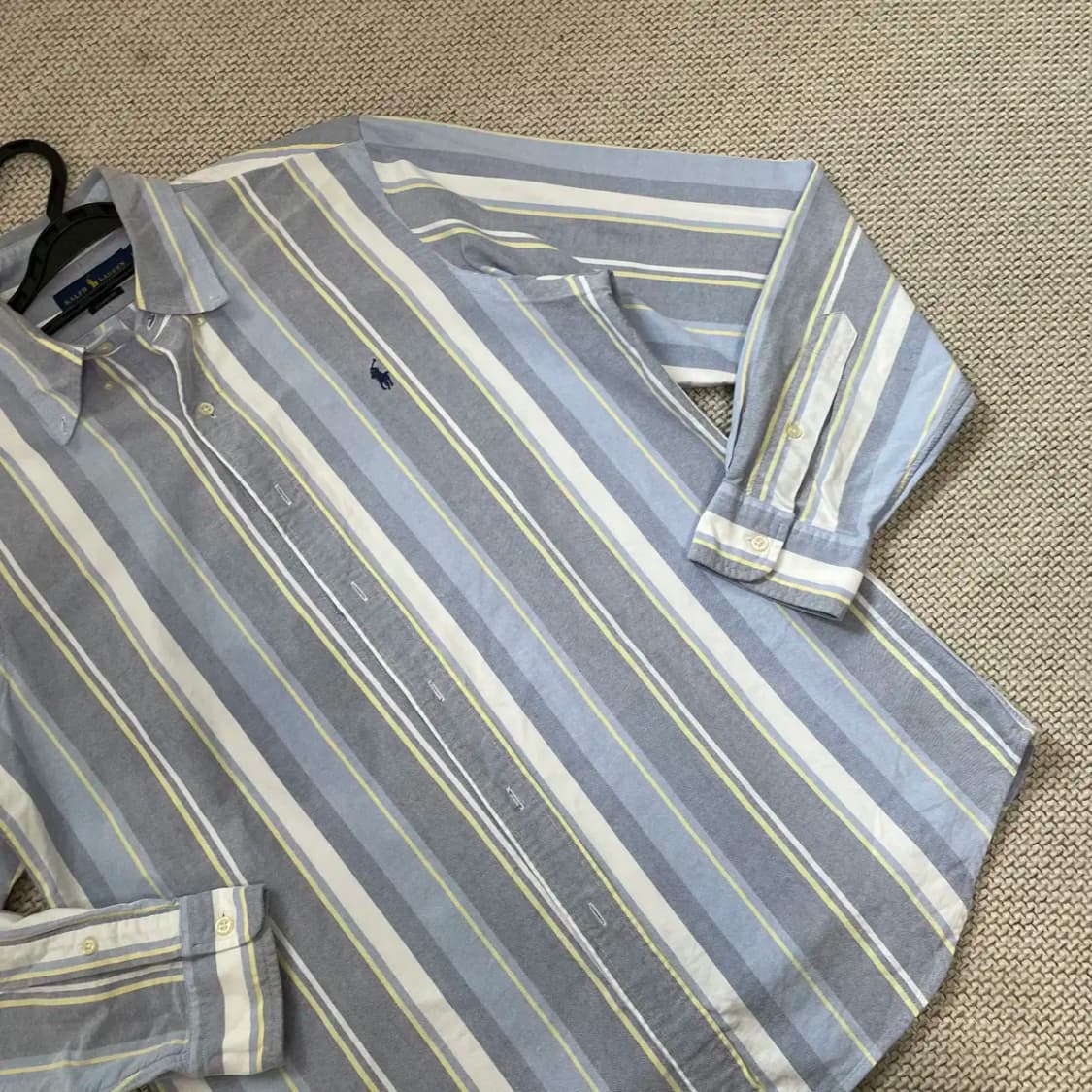 M 폴로 스트라이프 셔츠 남방 N.8693 상품이미지2