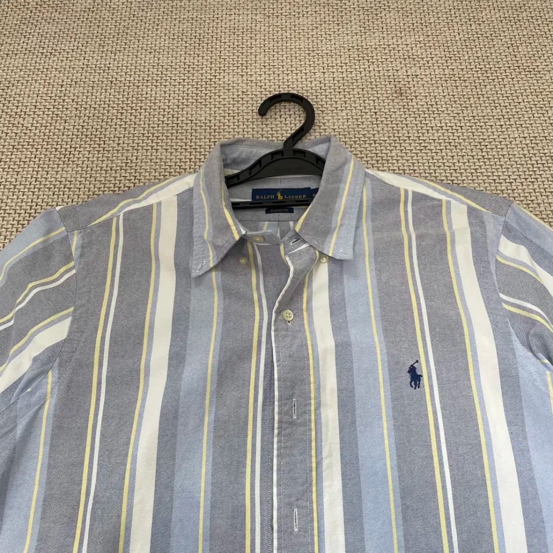 M 폴로 스트라이프 셔츠 남방 N.8693 상품이미지3