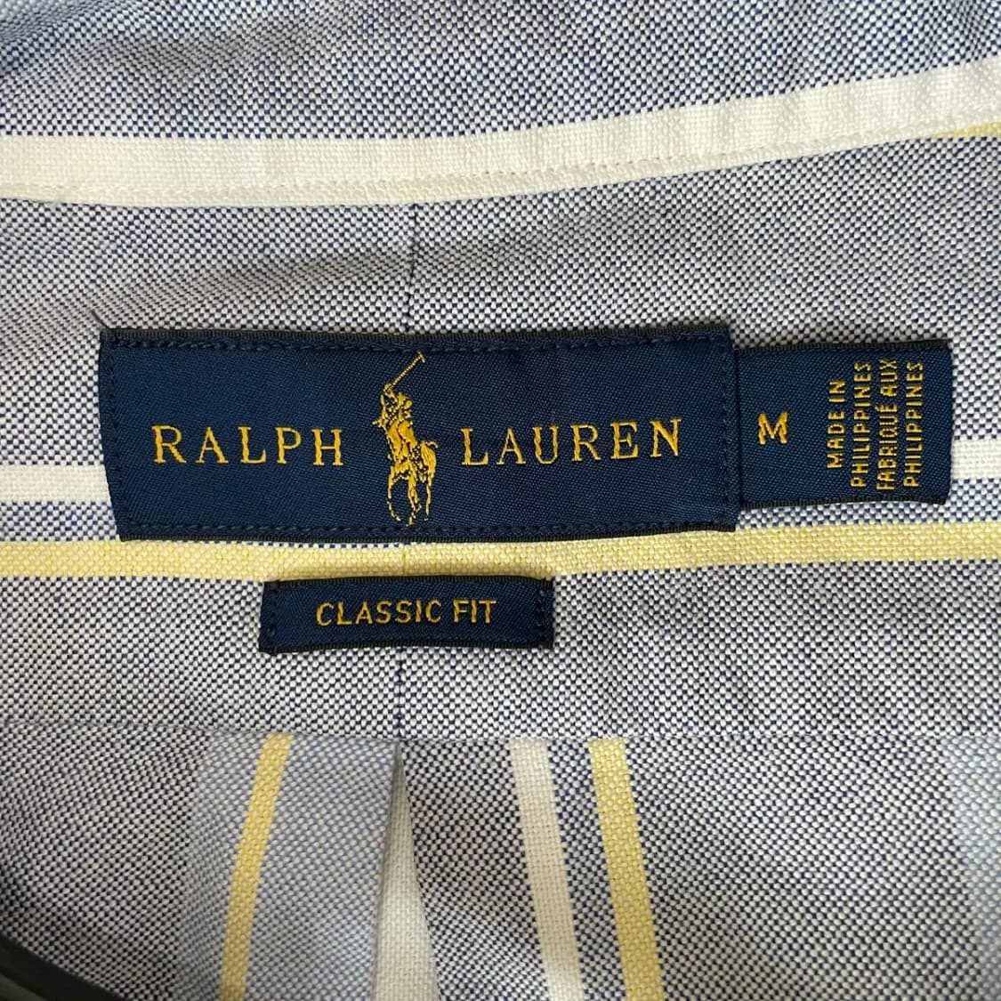 M 폴로 스트라이프 셔츠 남방 N.8693 상품이미지6