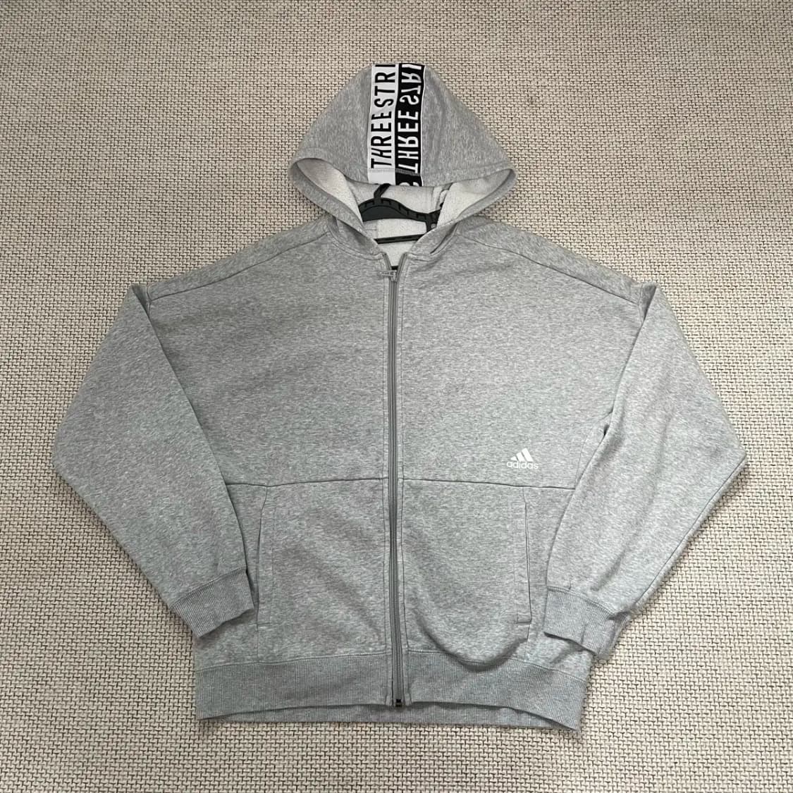 S 아디다스 기모 후드집업 자켓 N.8685 상품이미지1