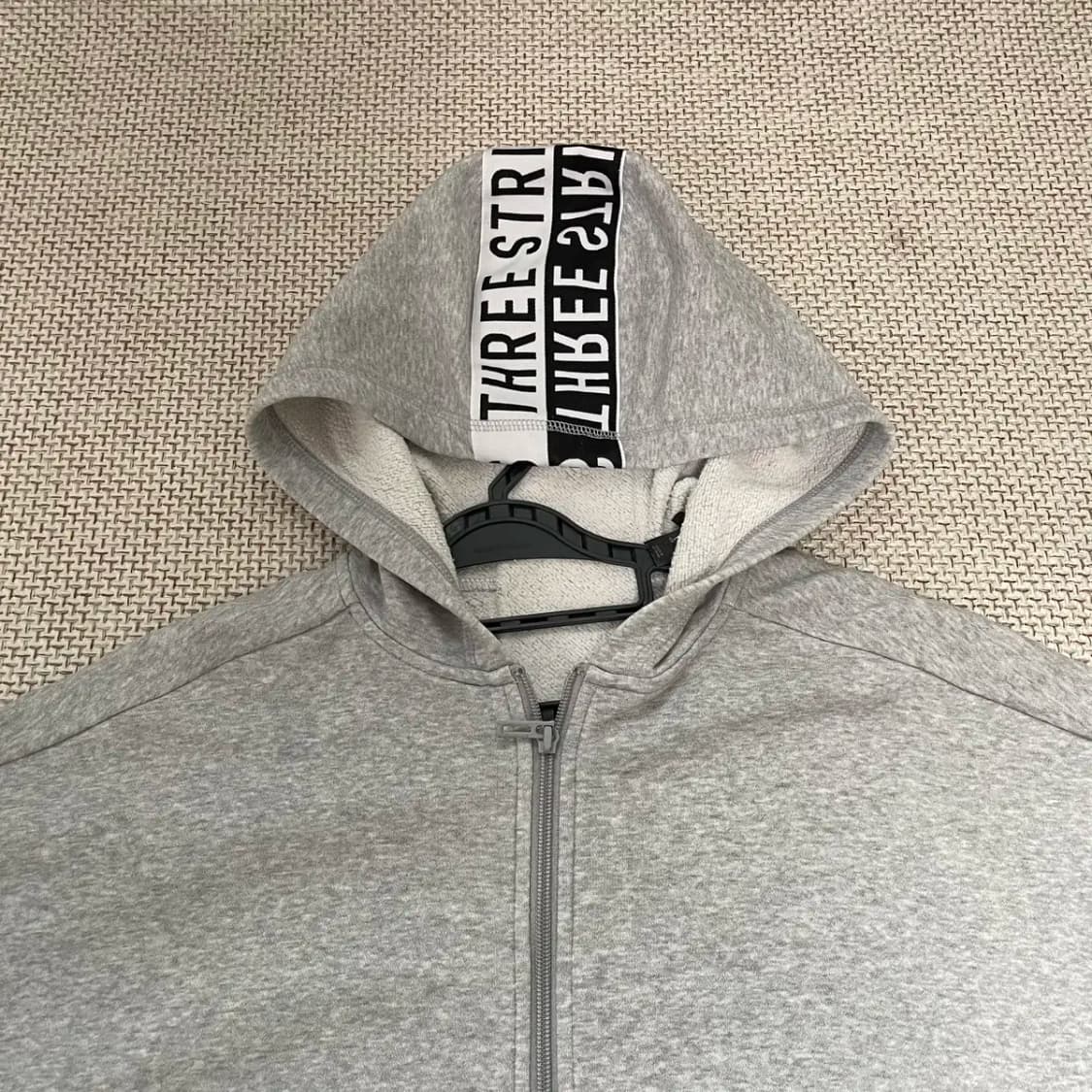 S 아디다스 기모 후드집업 자켓 N.8685 상품이미지3