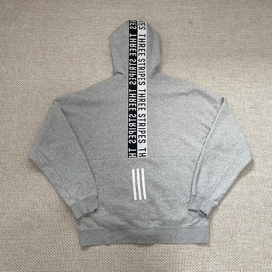 S 아디다스 기모 후드집업 자켓 N.8685 상품이미지4