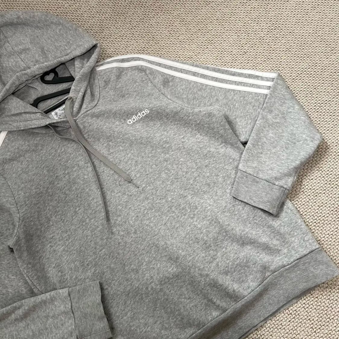 L 아디다스 기모 후드티셔츠 N.8686 상품이미지2