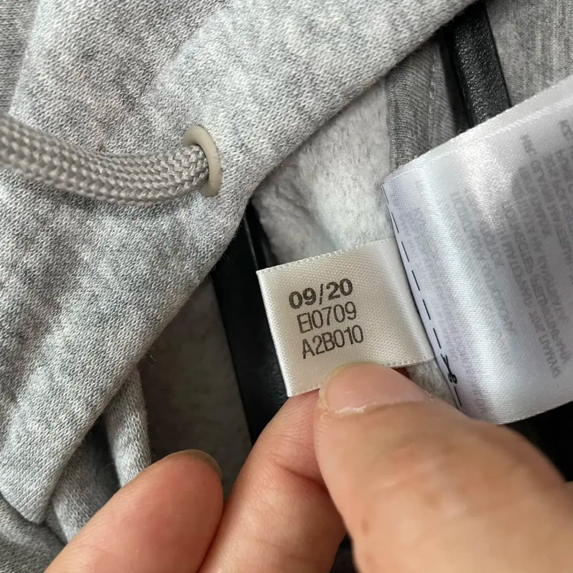 L 아디다스 기모 후드티셔츠 N.8686 상품이미지6