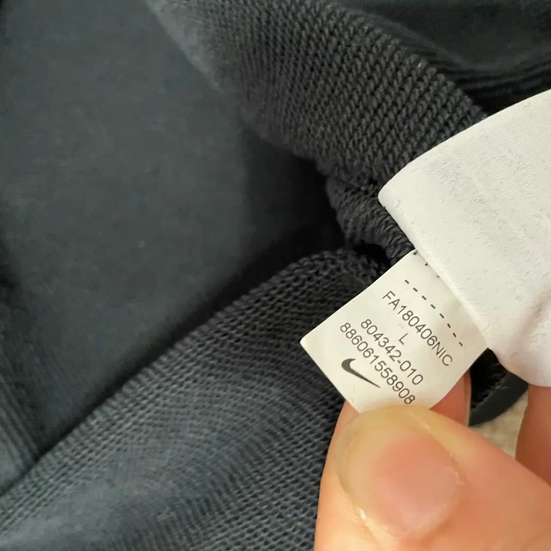 L 나이키 라운드 맨투맨 N.8735 상품이미지6