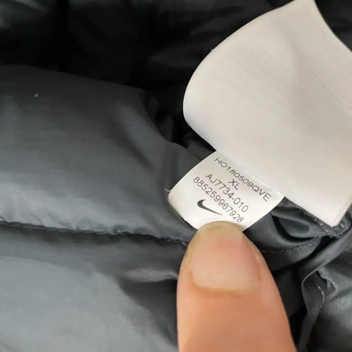 XL 나이키 여성 패딩 조끼 N.8767 상품이미지6