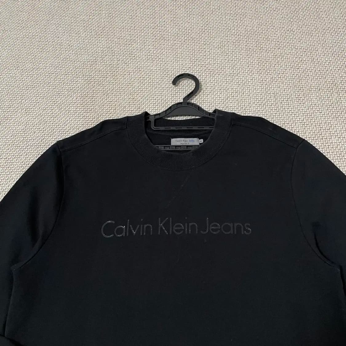 XL 캘빈클라인 라운드 맨투맨 N.8789 상품이미지3