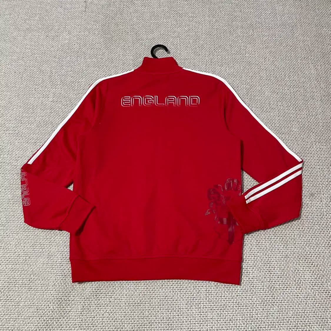 XL 아디다스 잉글랜드 트랙탑 집업 져지 N.8768 상품이미지4