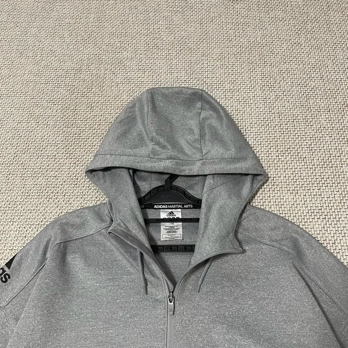 L 아디다스 기능성 후드집업 자켓 N.8792 상품이미지3