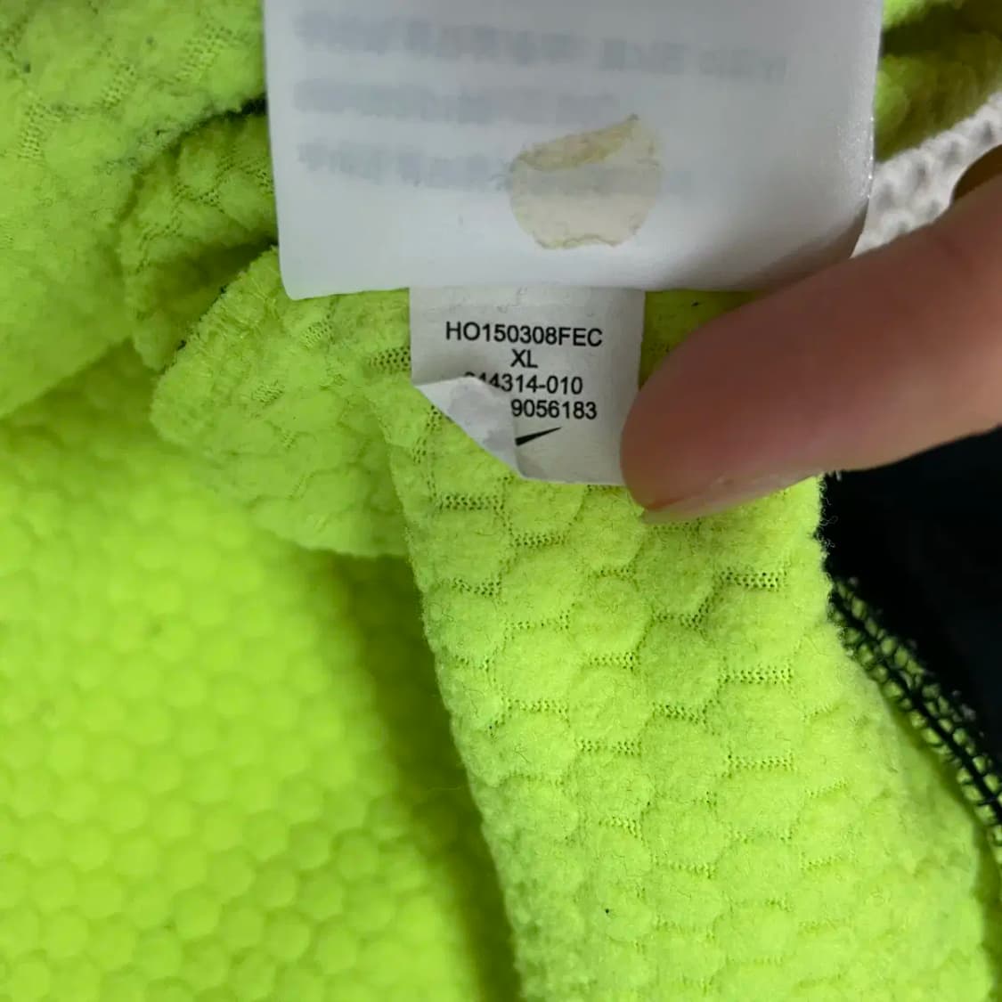 XL 나이키 기모 후드집업 자켓 N.8830 상품이미지6