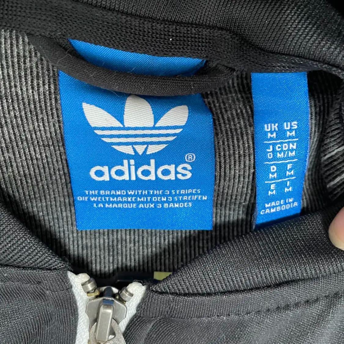 M 아디다스 블루종 트랙탑 져지 자켓 N.8835 상품이미지6