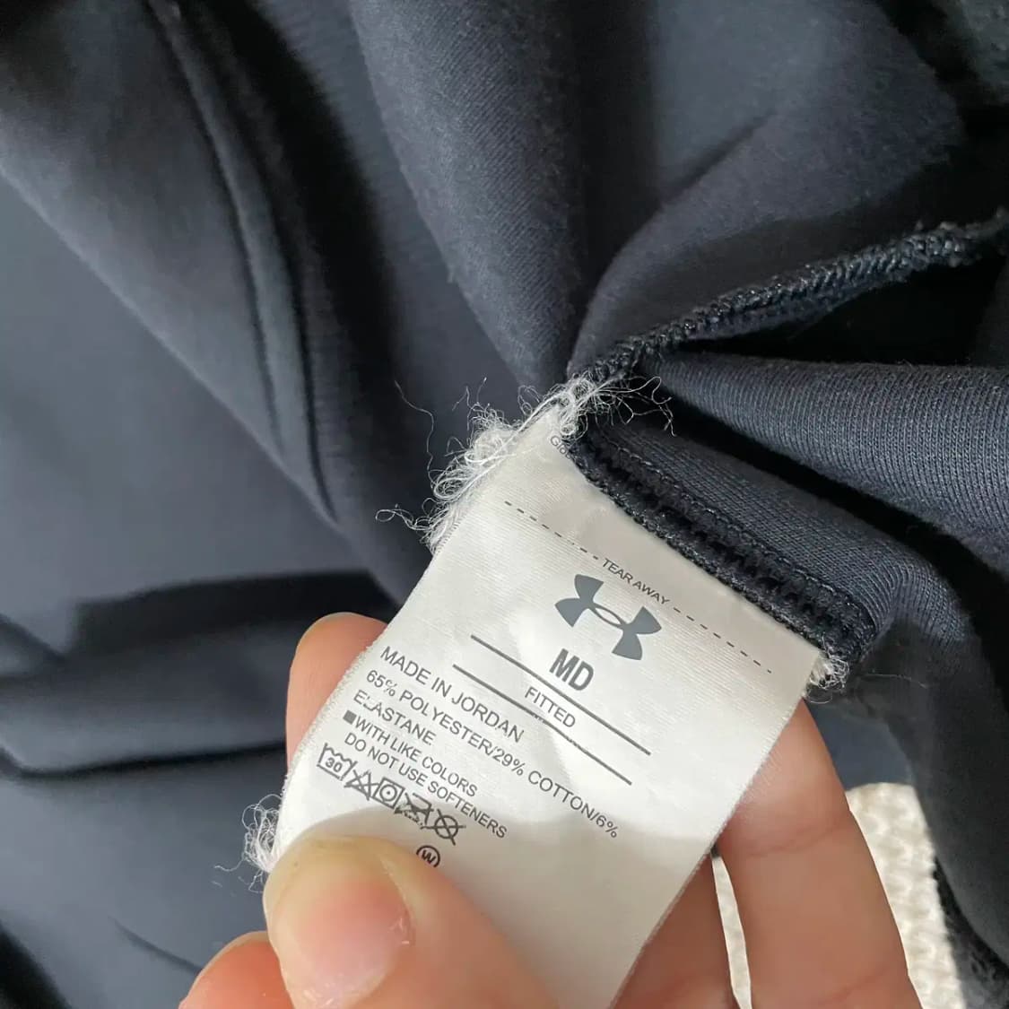 M 언더아머 후드집업 자켓 N.8843 상품이미지5