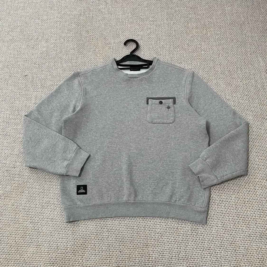 L 네셔널지오그래픽 여성 기모 라운드 맨투맨 N.8863 상품이미지1