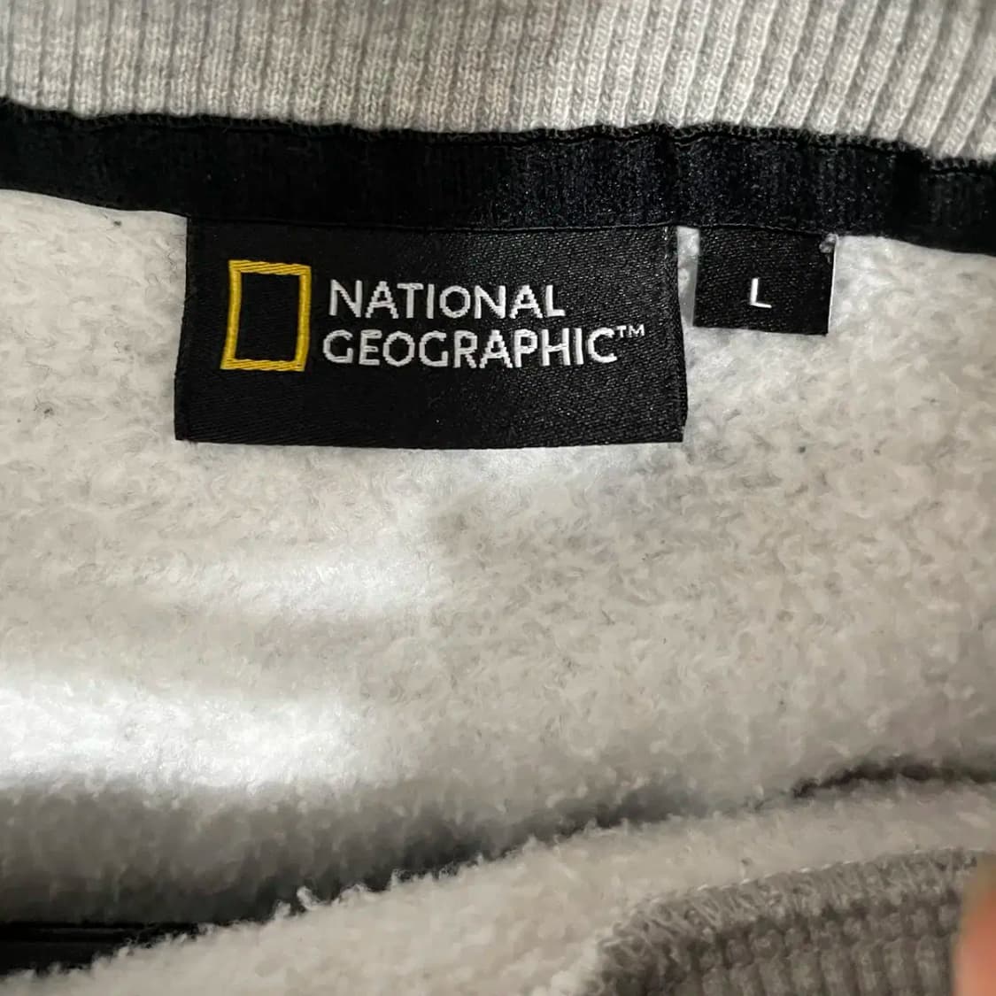 L 네셔널지오그래픽 여성 기모 라운드 맨투맨 N.8863 상품이미지6