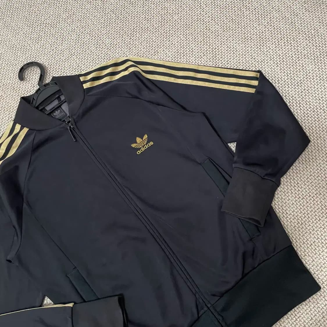 M 아디다스 블루종 여성 기모 트랙탑 져지 N.8872 상품이미지2