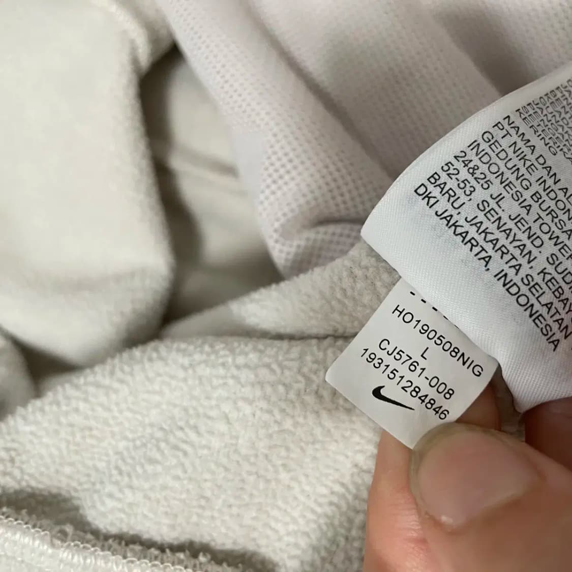 L 나이키 여성 후리스 후드티 N.8875 상품이미지6