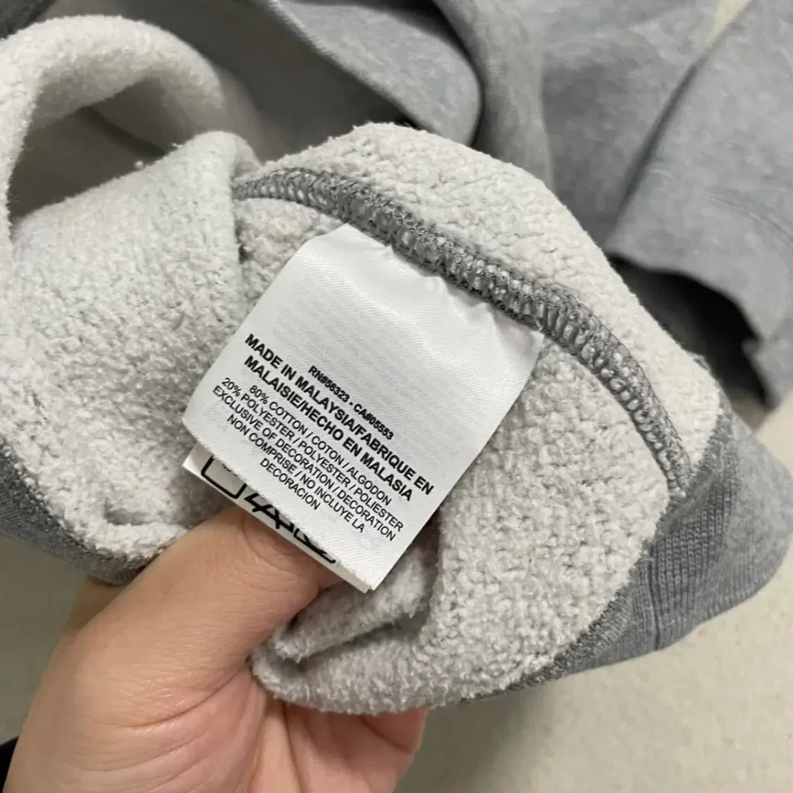 S 나이키 기모 라운드 맨투맨 B.3315 상품이미지4