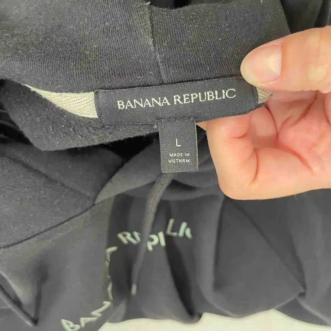 L 바나나리퍼블릭 기모 후드티셔츠 B.3329 상품이미지5