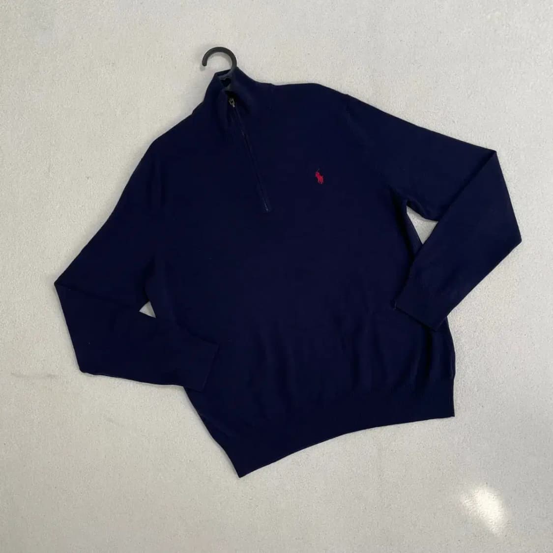 XL 폴로 랄프로렌 반집업 니트 B.3330 상품이미지1