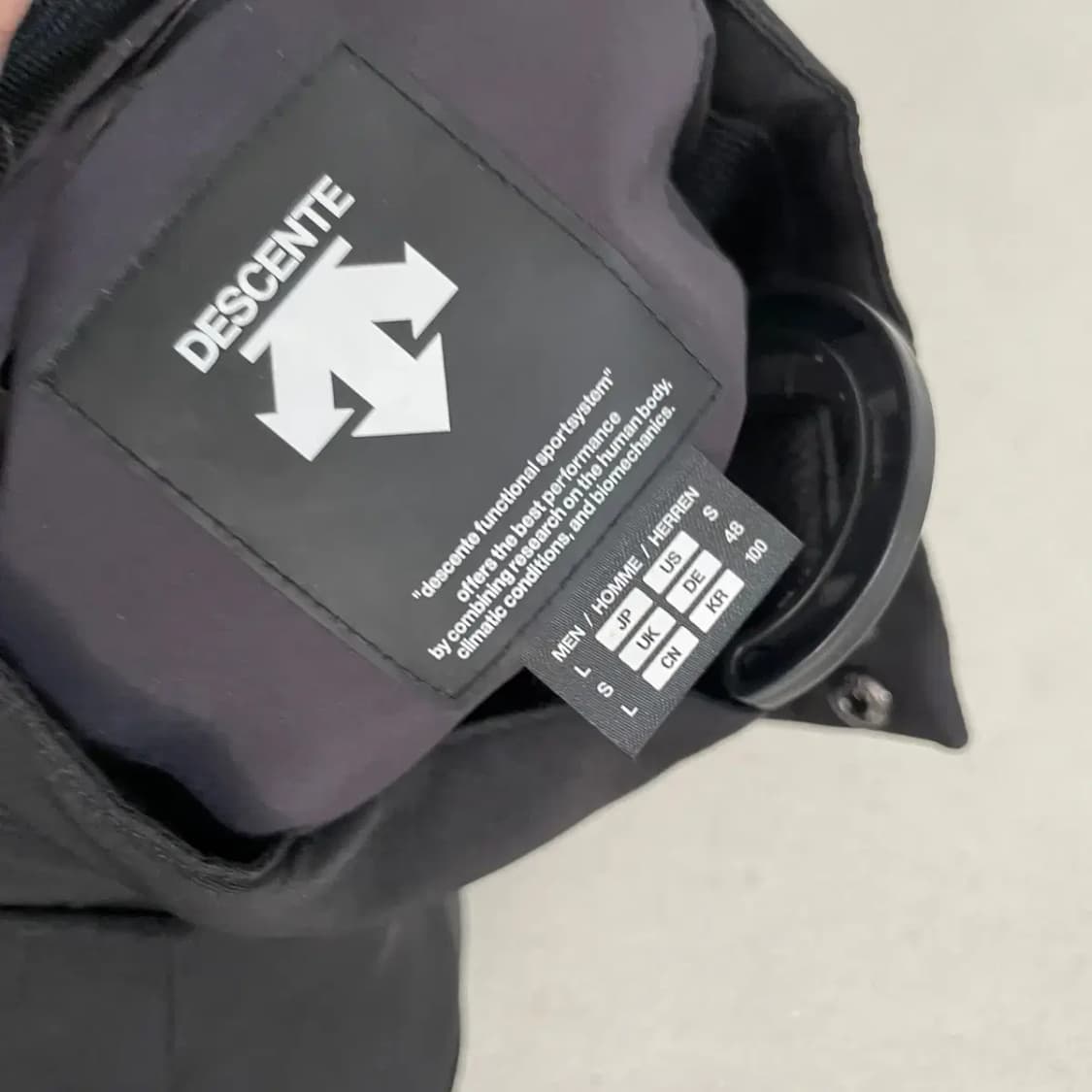 L 데상트 바람막이 자켓 B.3327 상품이미지5