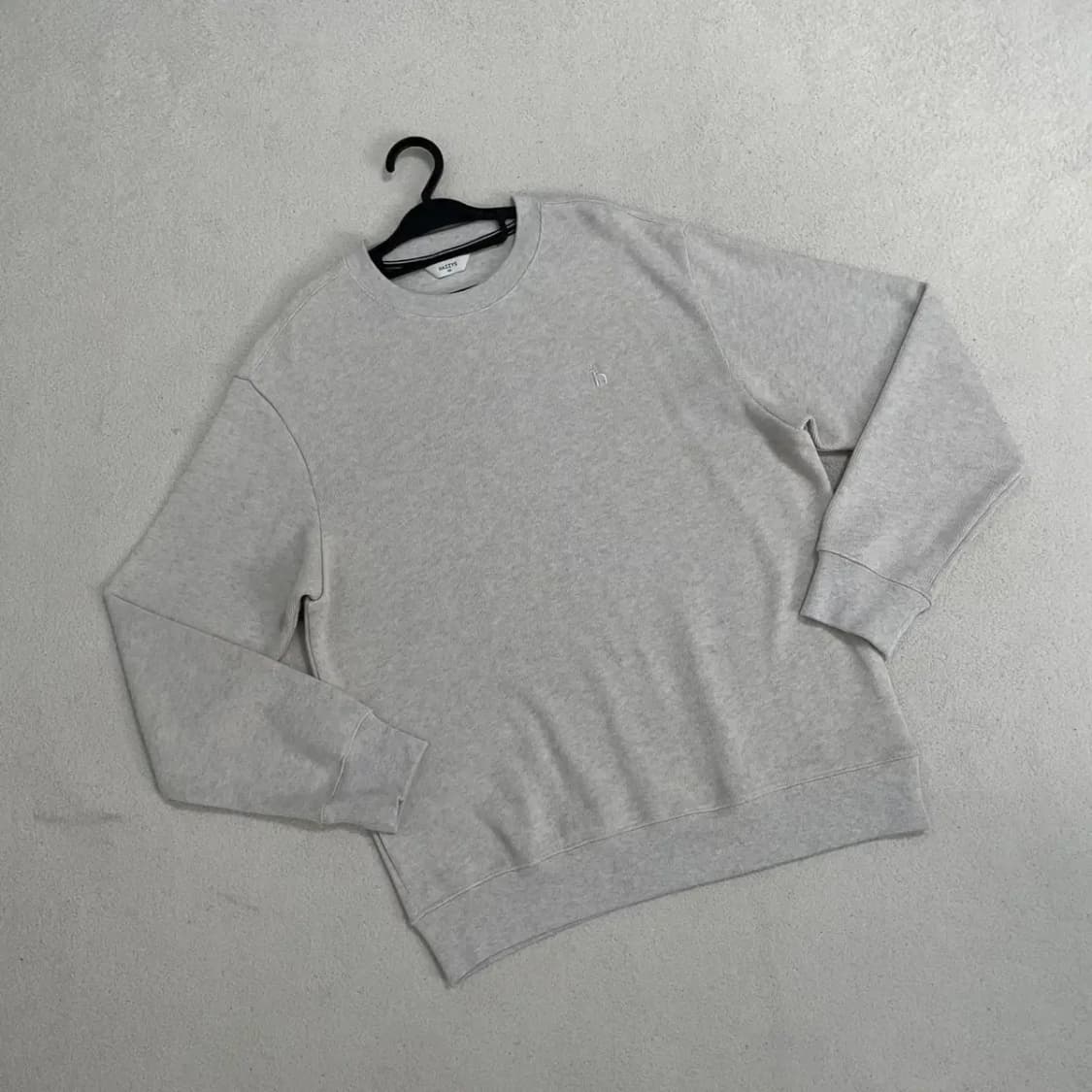 L 헤지스 니트 조직 라운드 맨투맨 23SS B.3337 상품이미지1