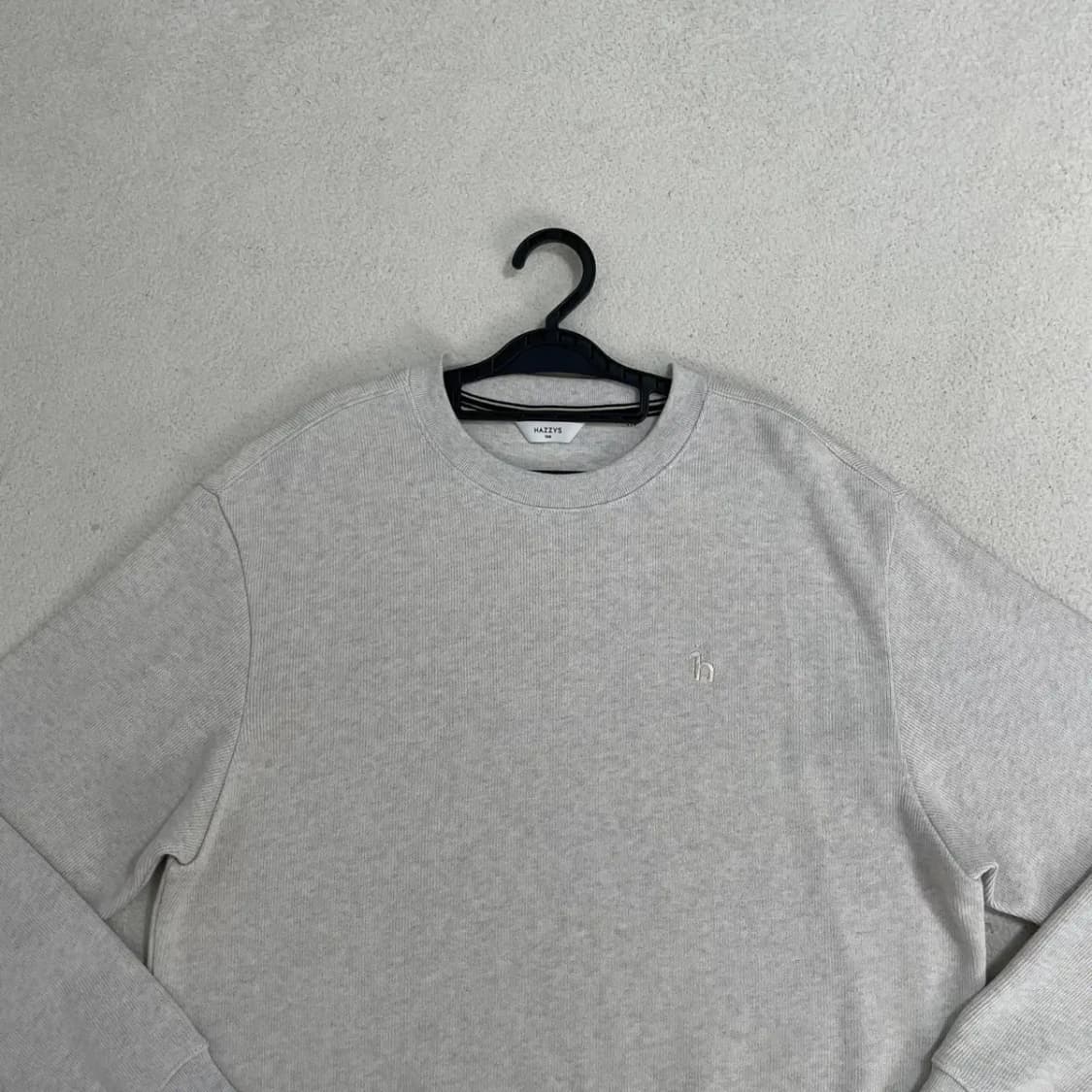 L 헤지스 니트 조직 라운드 맨투맨 23SS B.3337 상품이미지2