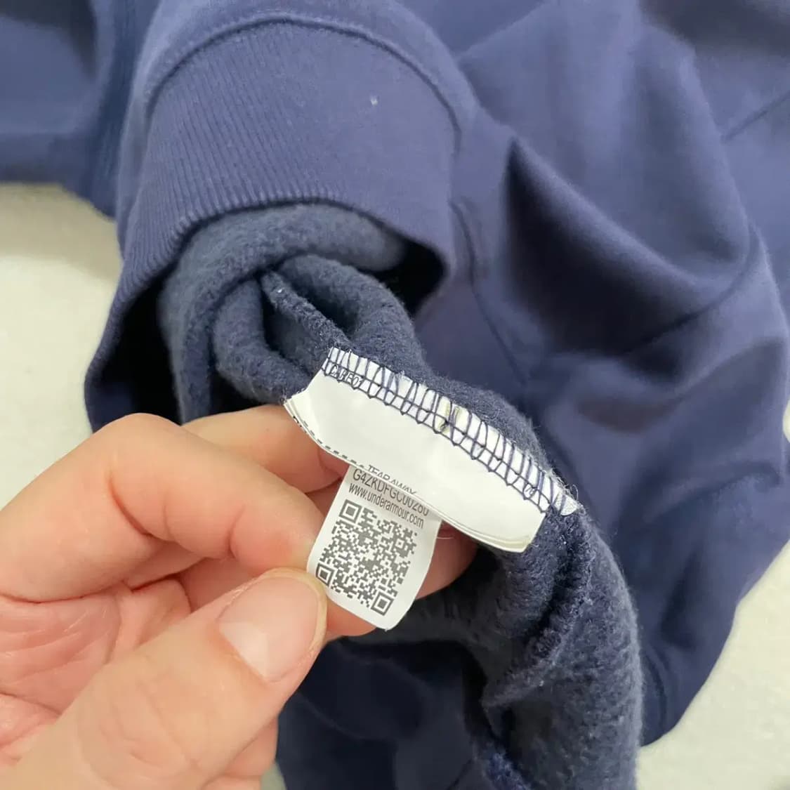 M 언더아머 기모 후드티셔츠 B.3363 상품이미지4