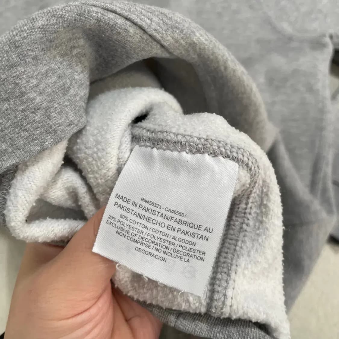 L 나이키 기모 라운드 맨투맨 B.3375 상품이미지4